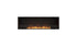 Ecosmart Fire Flex 68SS Single Sided Fireplace Insert - Black Finish / Stainless Steel Burner - ESF.FX.68SS
